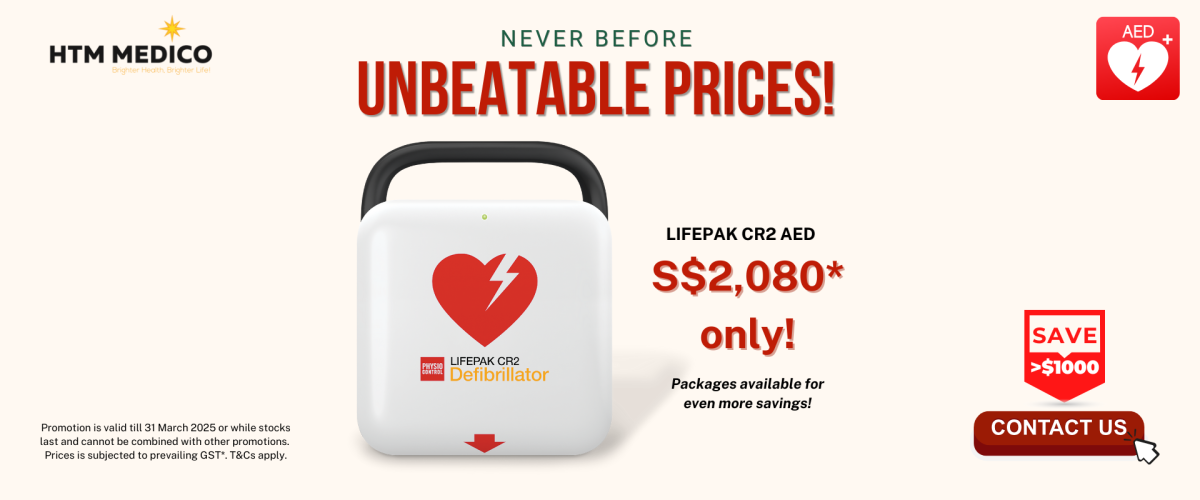 Lifepak CR2 AED Bundle Package Promotion